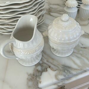 Lenox butlers pantry sugar creamer